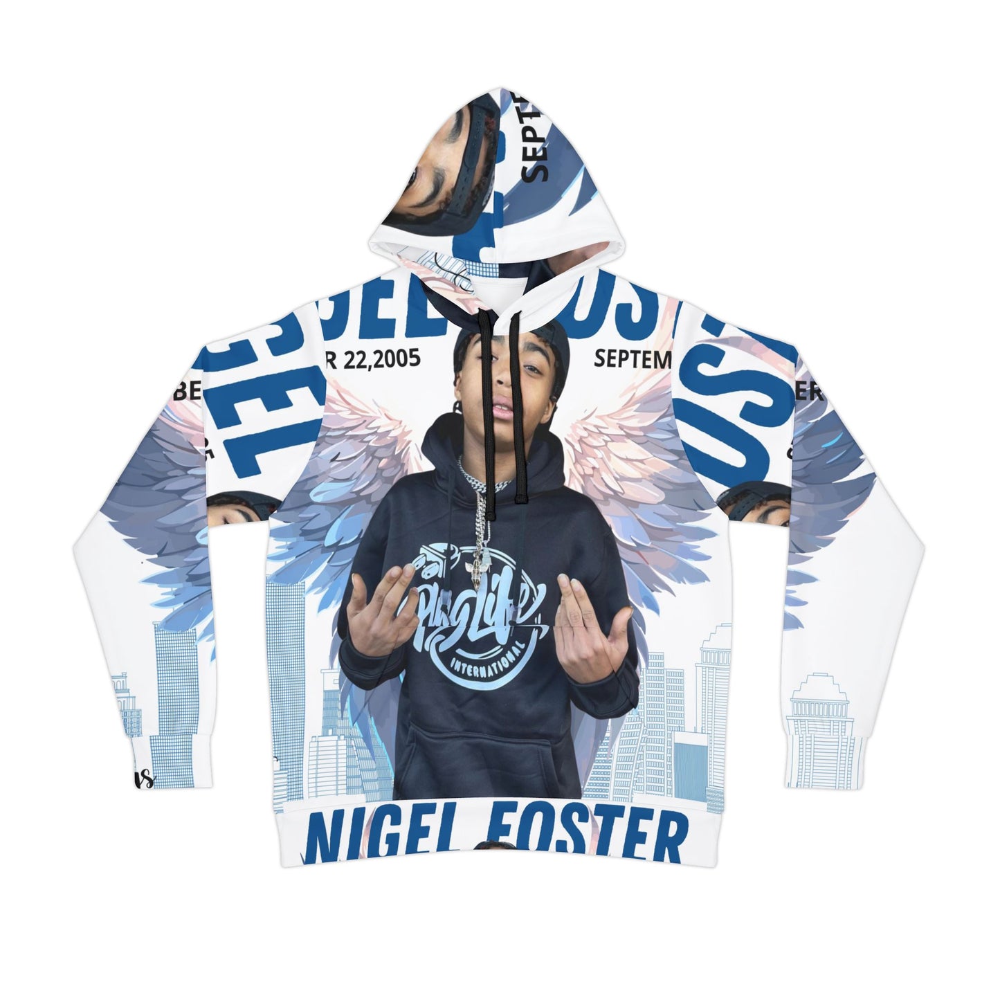 NIGEL FOSTER Athletic Hoodie (AOP)