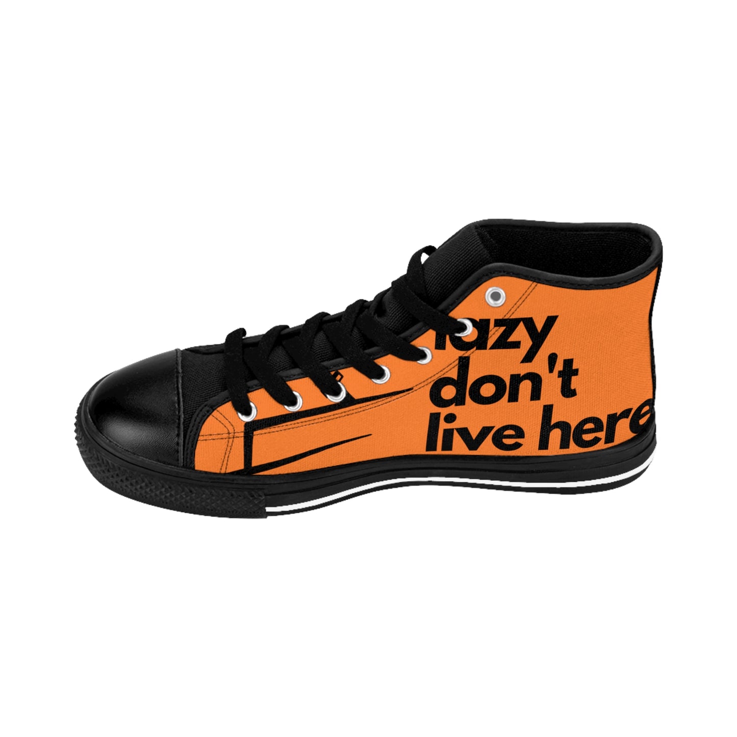 MAJOR ROOF ORANGE Men's Classic Sneakers