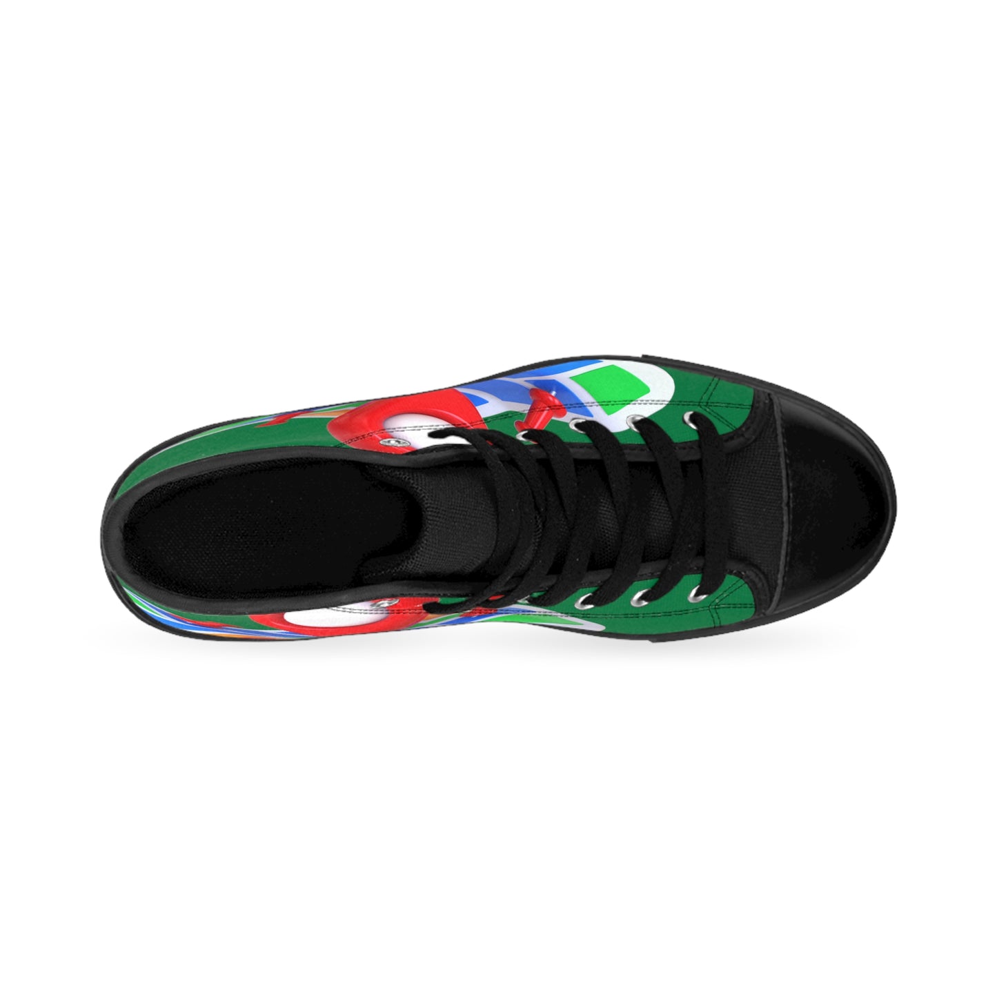 MAJOR MAP GREEN Men's Classic Sneakers