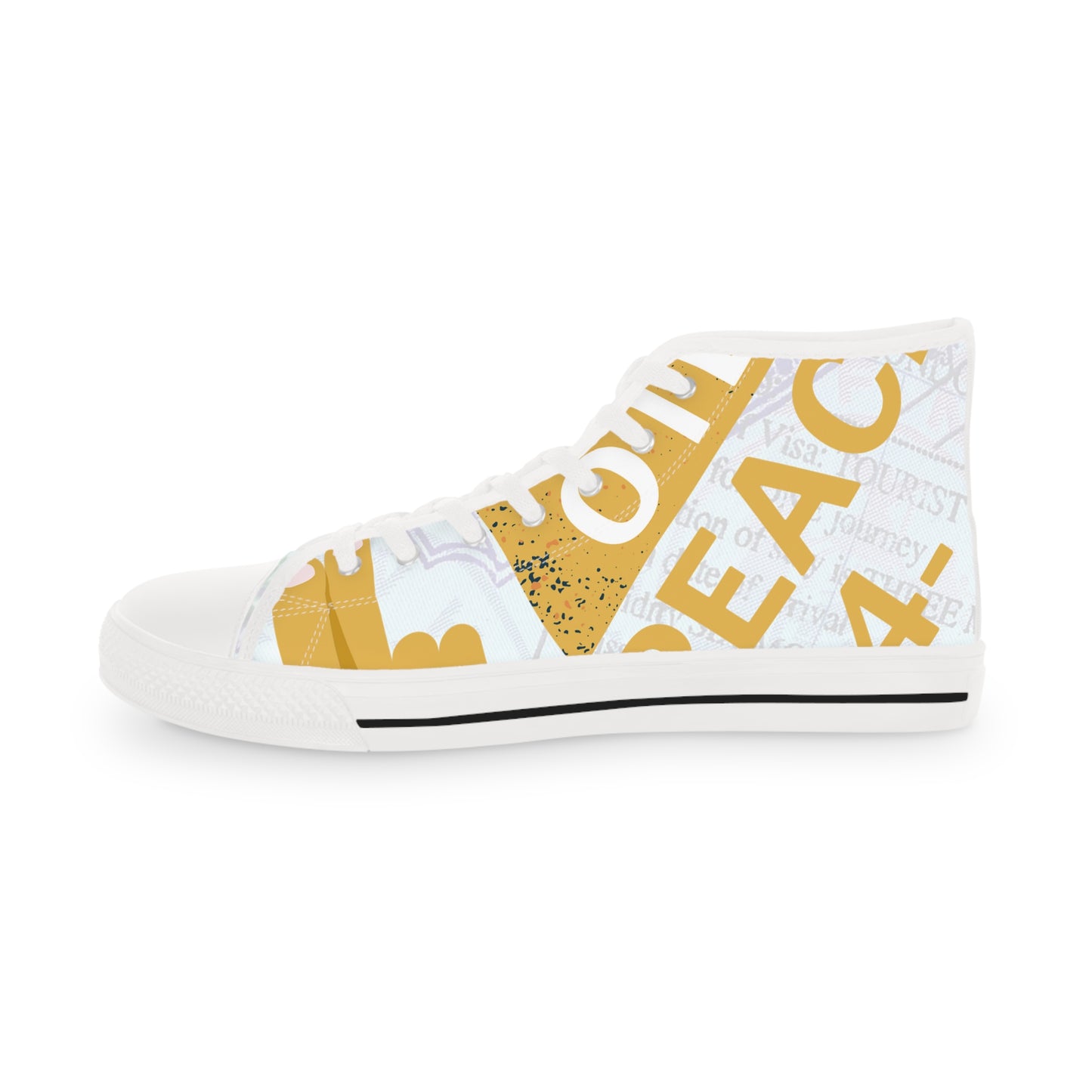 UPFW Flag Men's High Top Sneakers