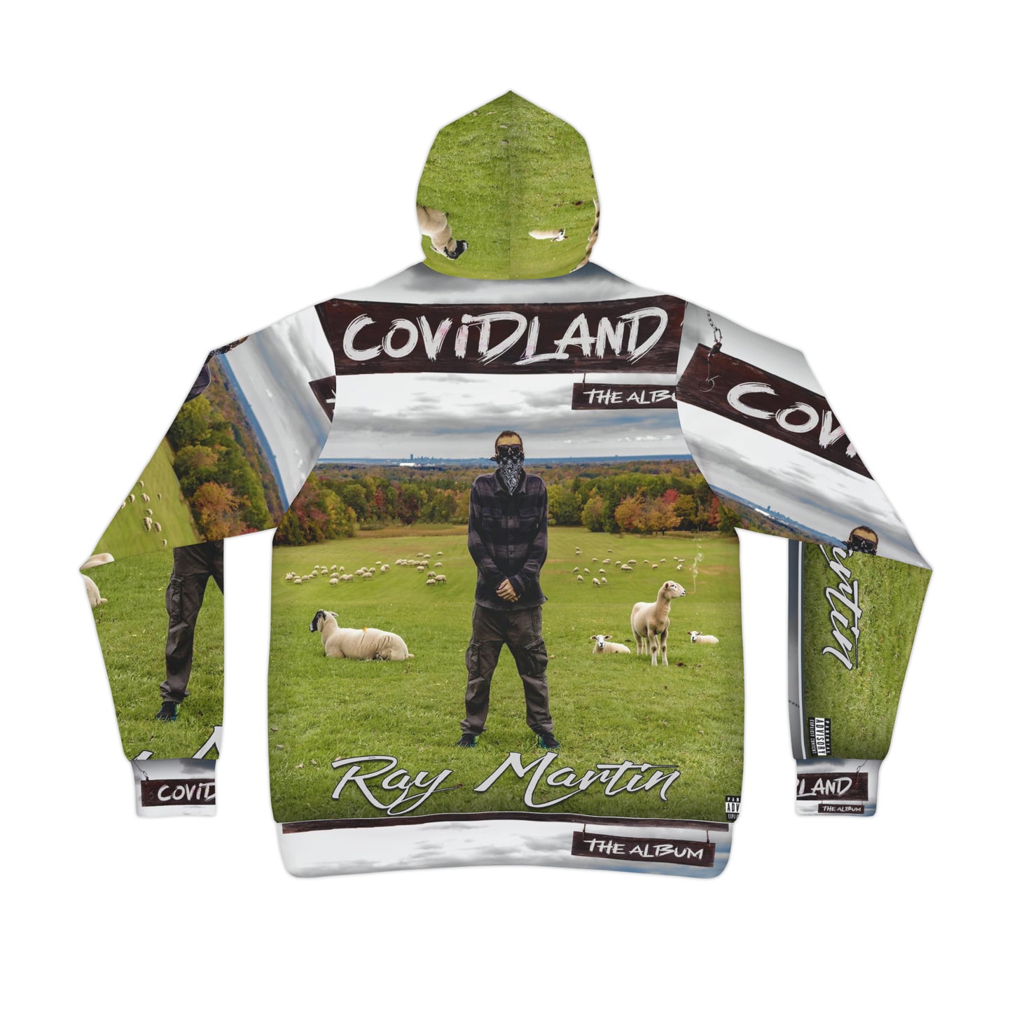 Covidland Athletic Hoodie (AOP)