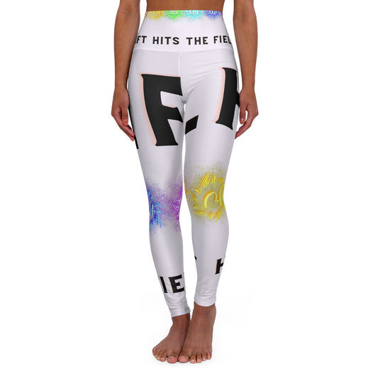 SHFT CHAKRA High Waisted Yoga Leggings (AOP)