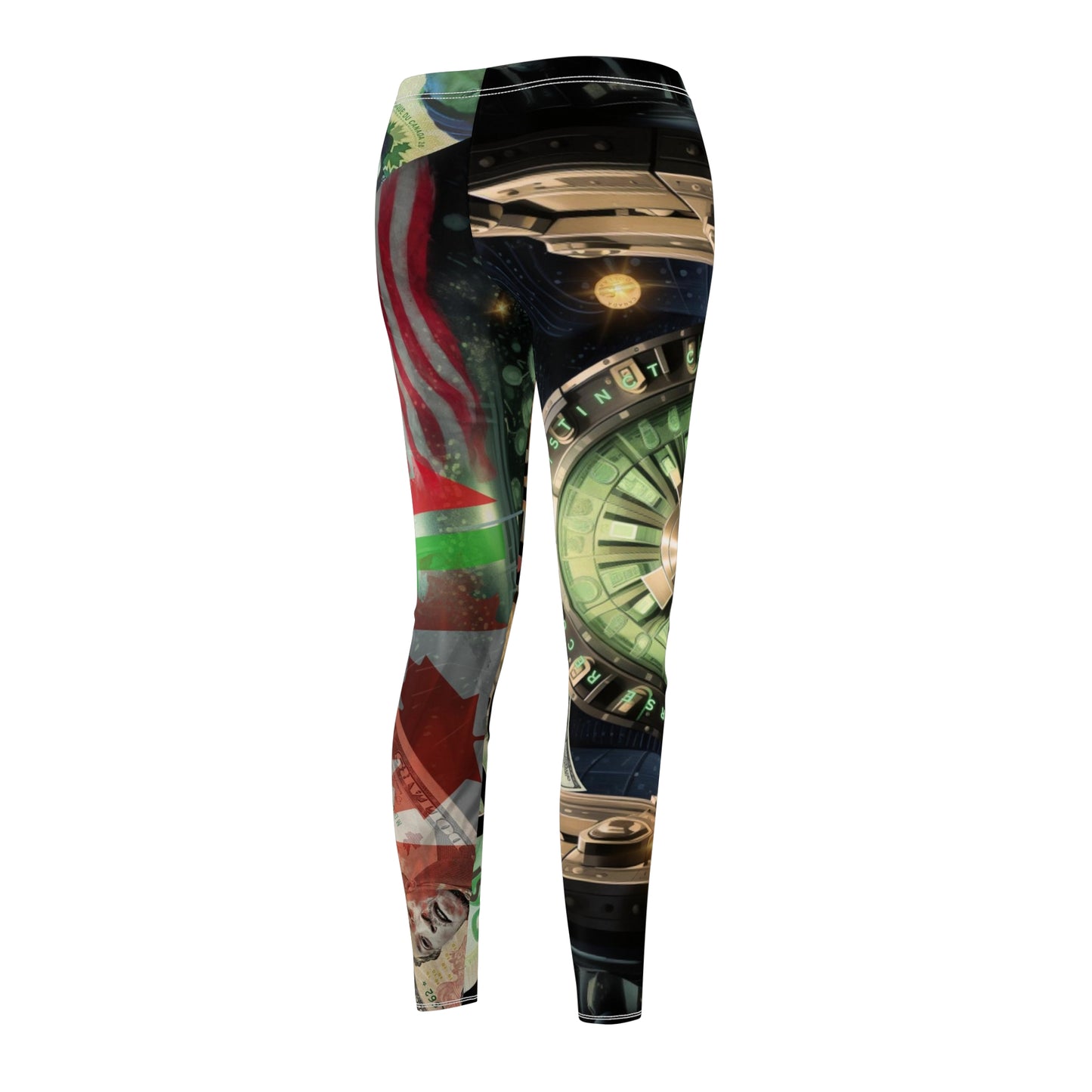 FX Vol 2 Women's Cut & Sew Casual Leggings (AOP)