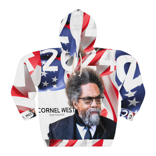 Cornel West 2 Unisex Pullover Hoodie (AOP)