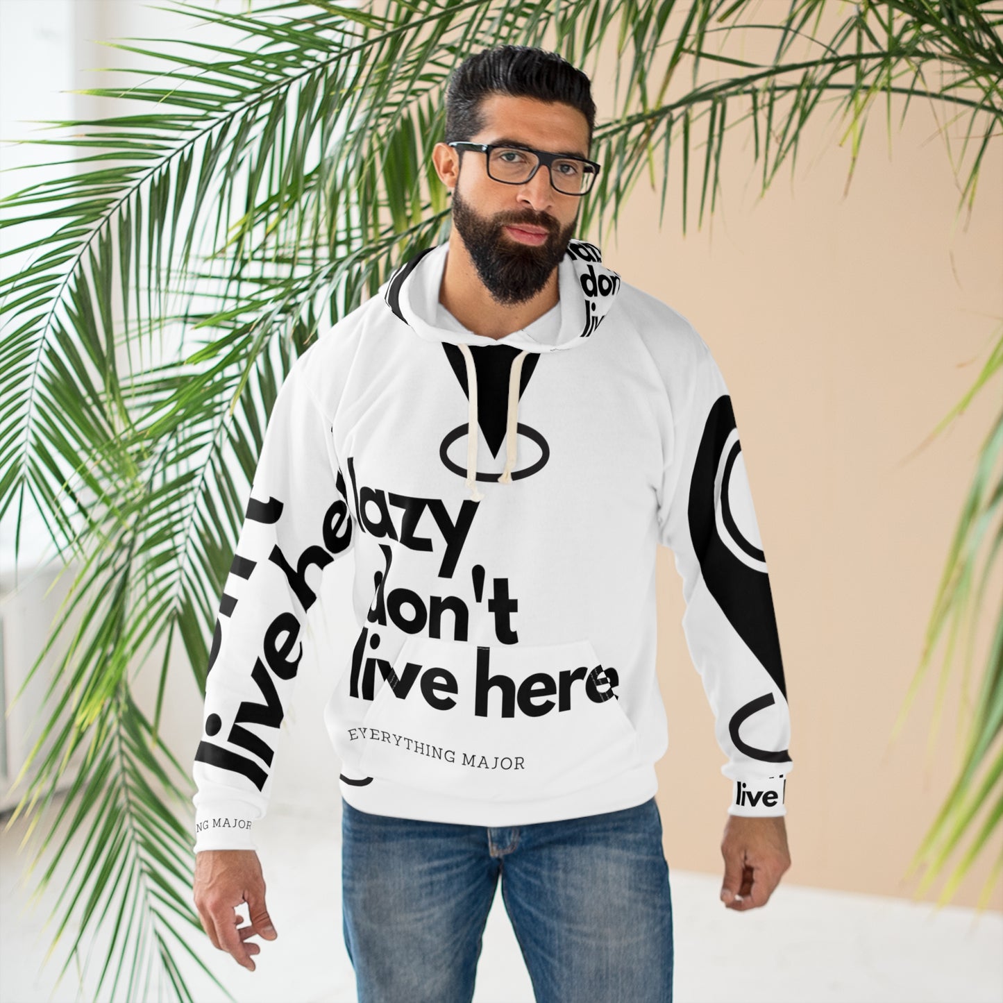 Copy of Major BW Unisex Pullover Hoodie (AOP)