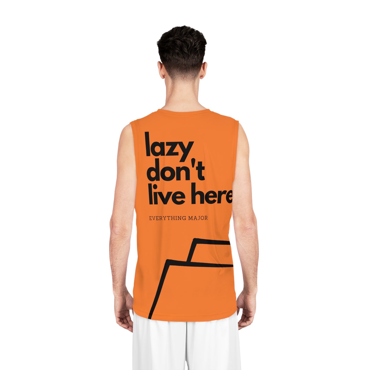 MAJOR ORANGE Basketball Jersey (AOP)