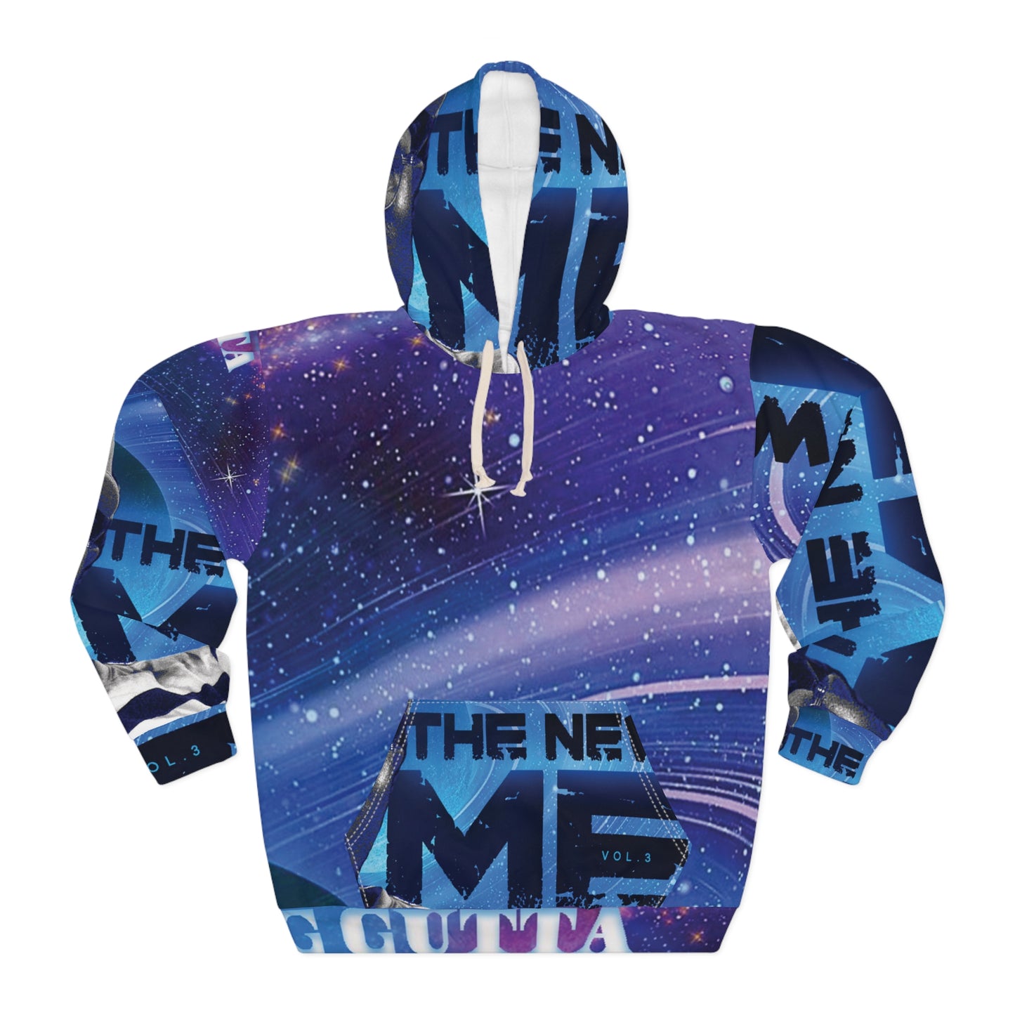 New Me 3 Unisex Pullover Hoodie (AOP)