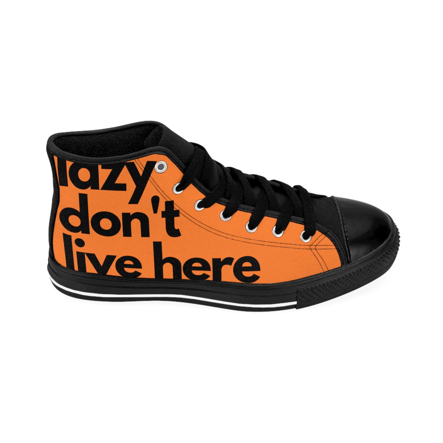 MAJOR ROOF ORANGE Men's Classic Sneakers