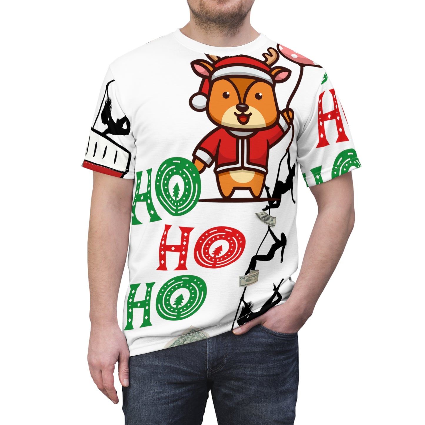 Xmas Boxer Cut & Sew Tee (AOP)