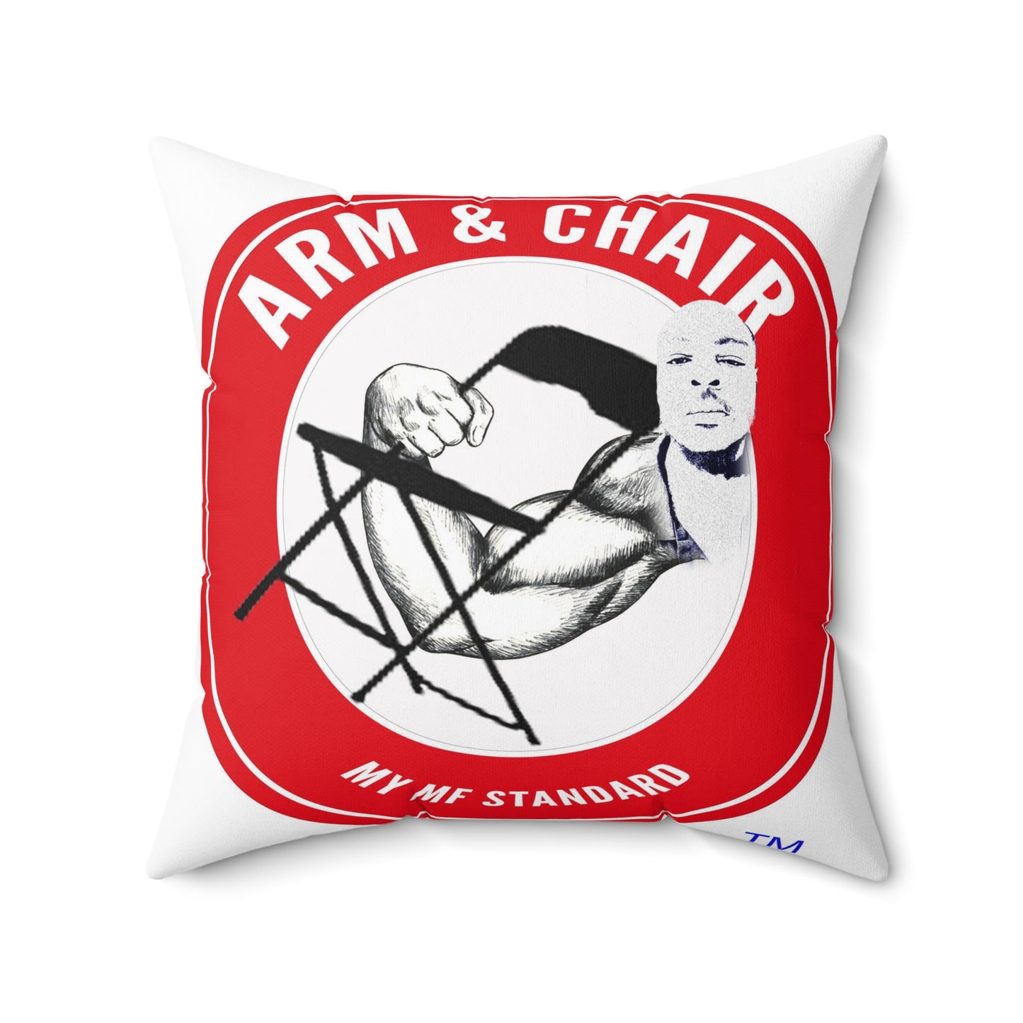 ARM & CHAIR Spun Polyester Square Pillow