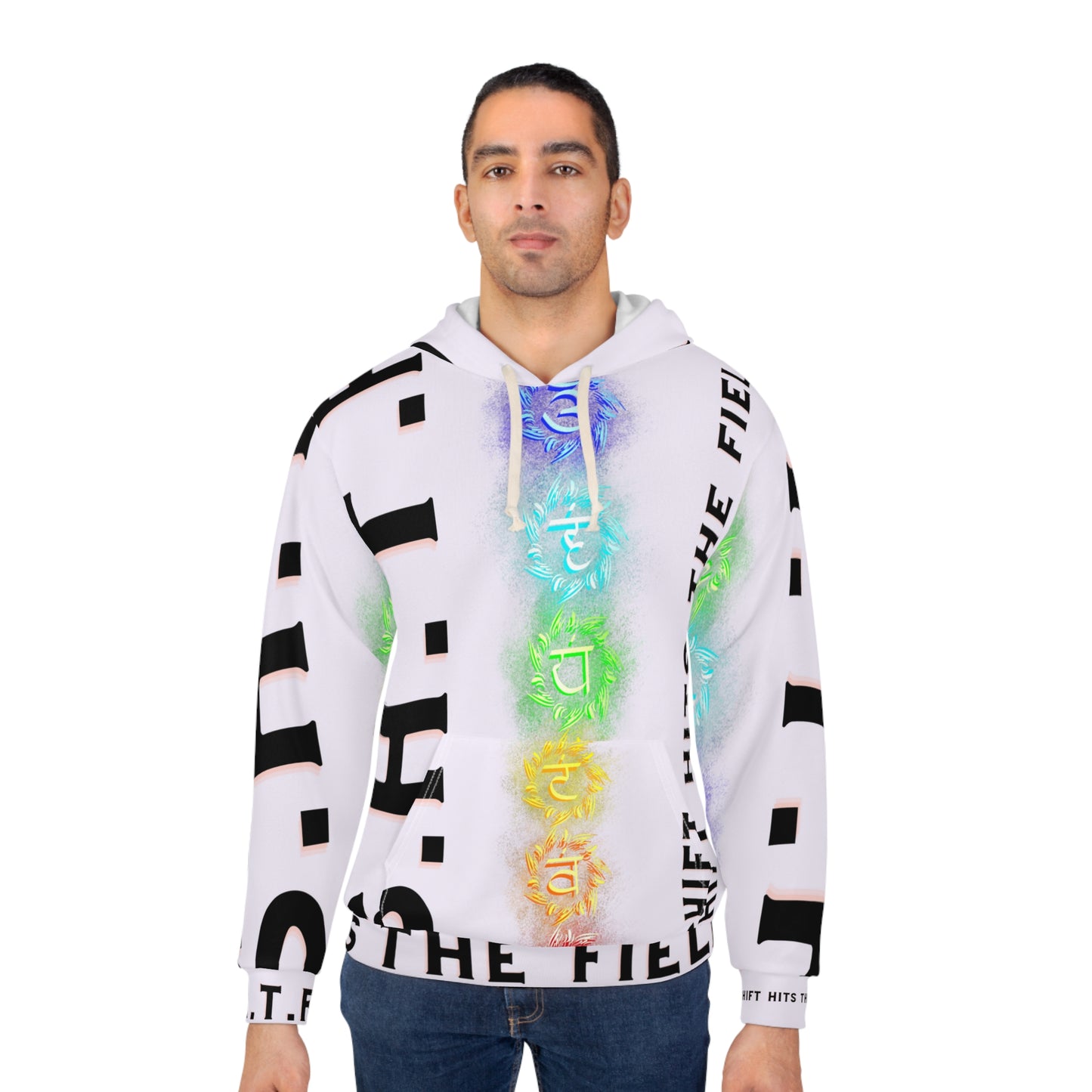 SHFT CHAKRA Unisex Pullover Hoodie (AOP)