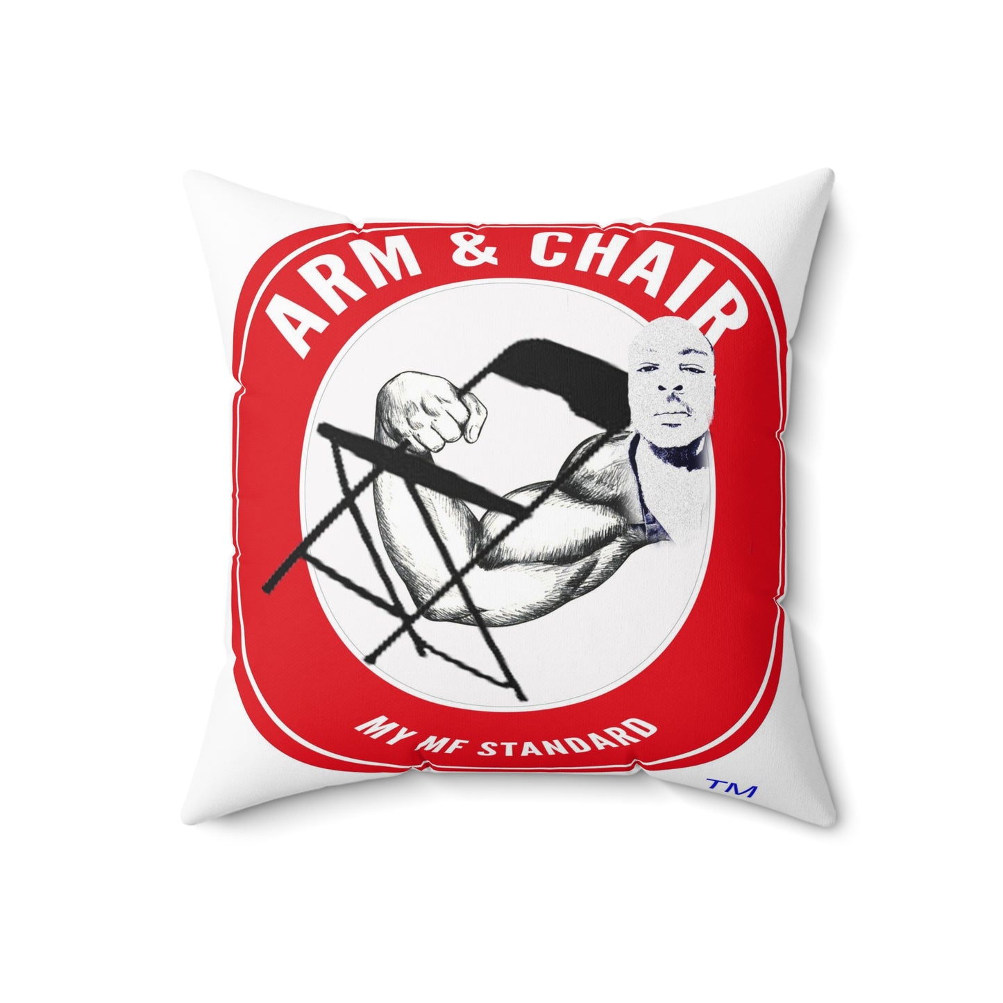 ARM & CHAIR Spun Polyester Square Pillow