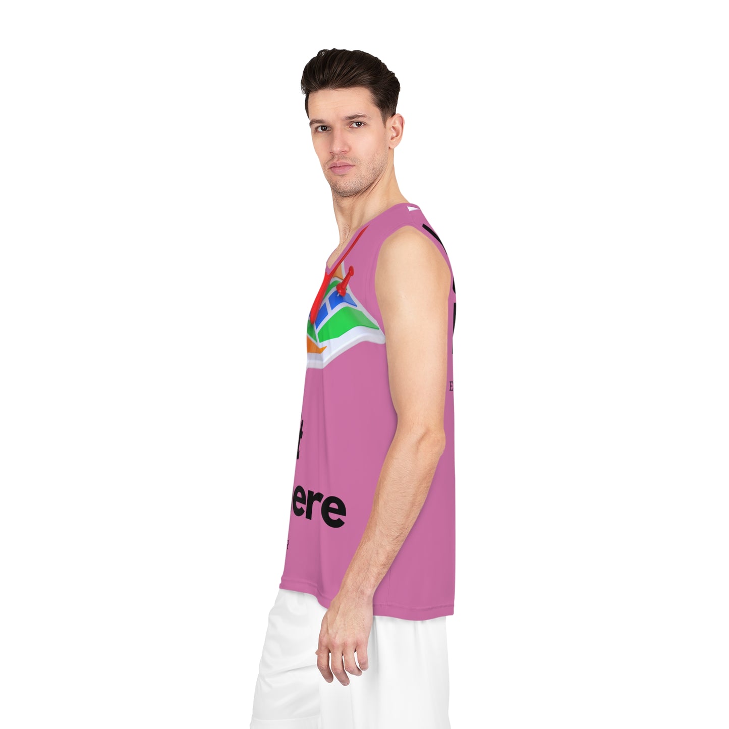 MAJOR PINK Basketball Jersey (AOP)