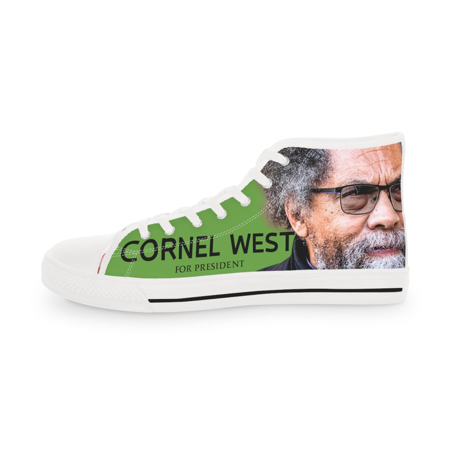 Green Cornel West Men's High Top Sneakers