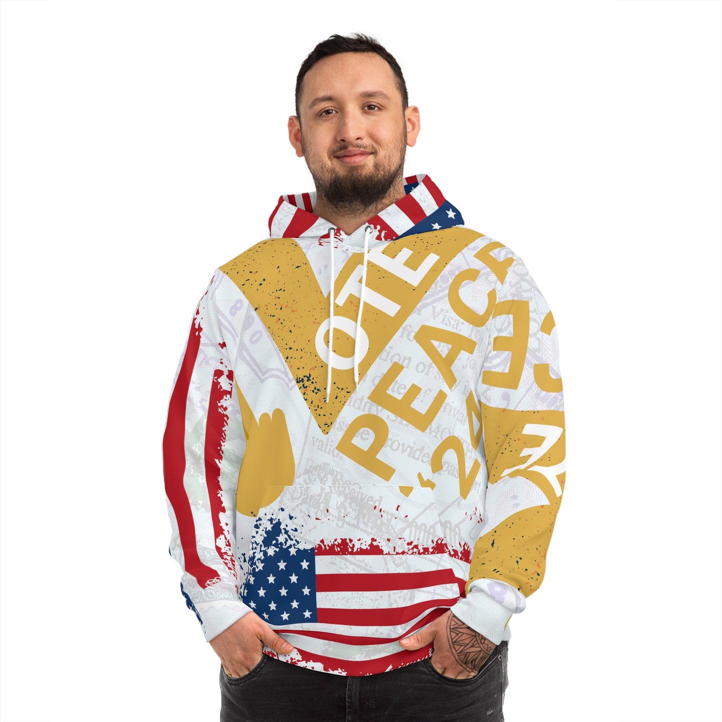 UPFW Flag Fashion Hoodie (AOP)