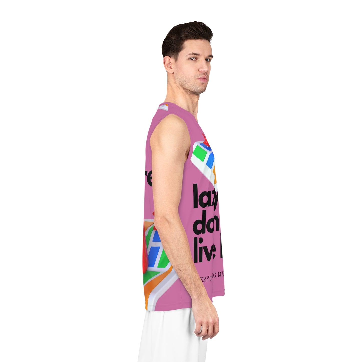 MAJOR PINK Basketball Jersey (AOP)