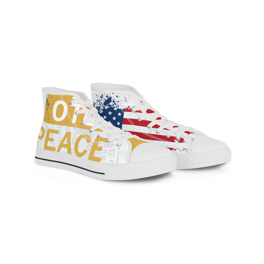 UPFW Flag Men's High Top Sneakers