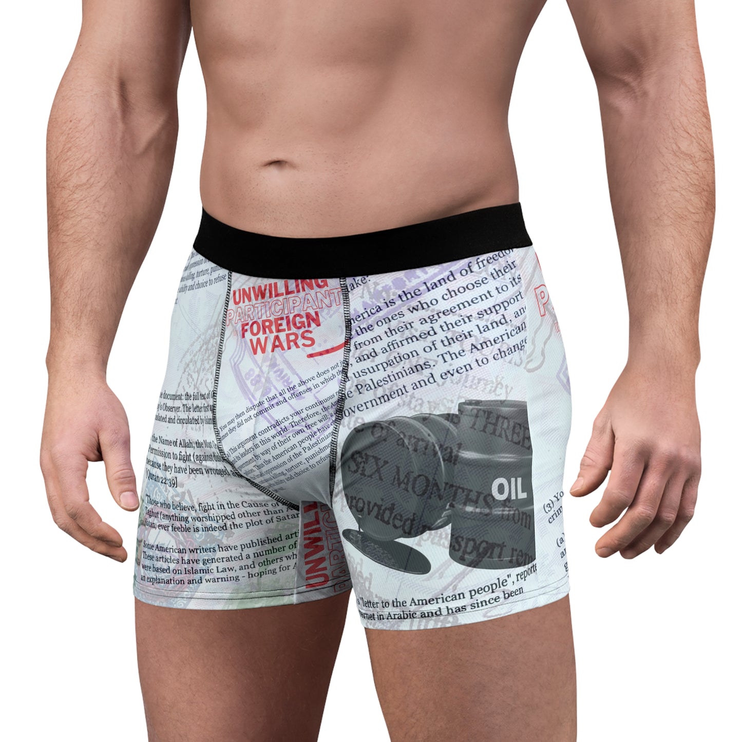 UPFW Men's Boxer Briefs (AOP)