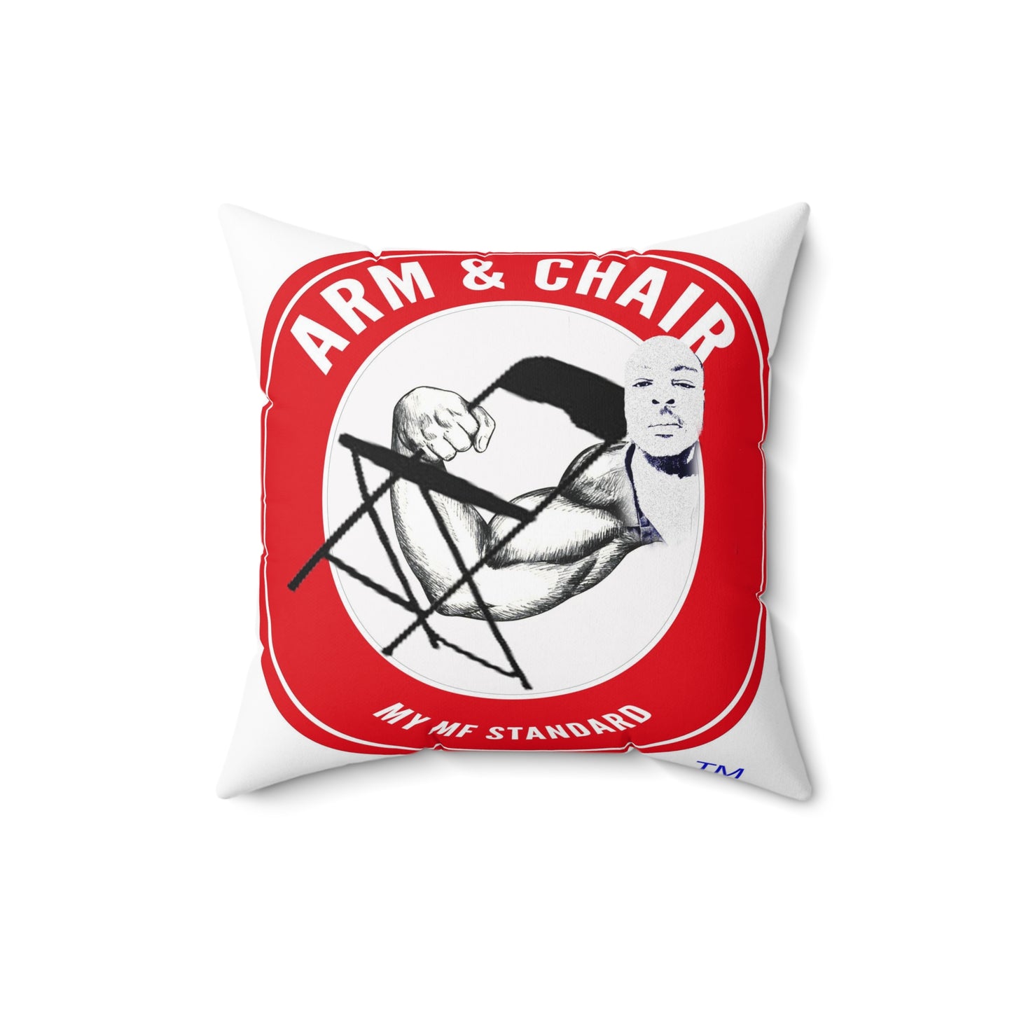 ARM & CHAIR Spun Polyester Square Pillow