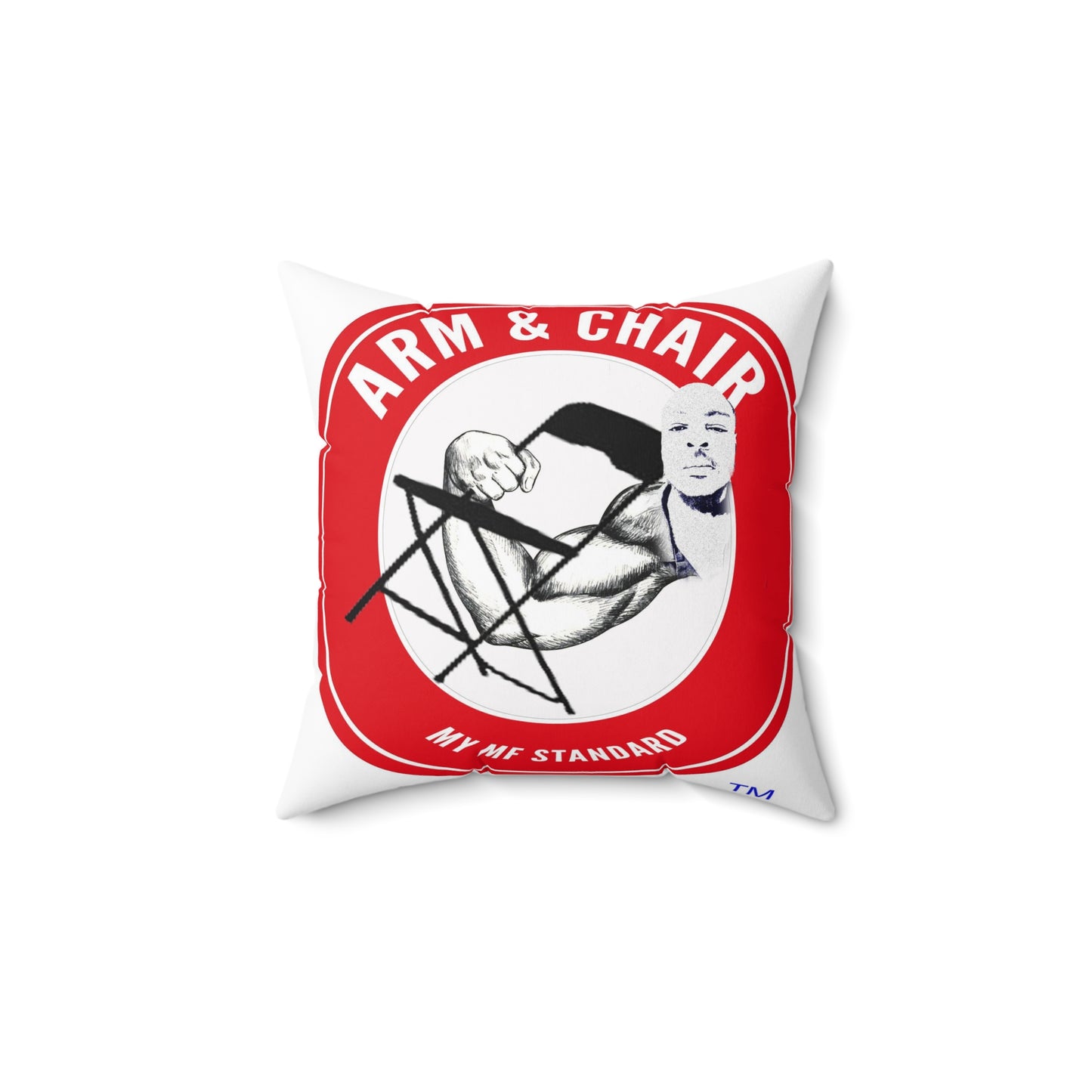 ARM & CHAIR Spun Polyester Square Pillow