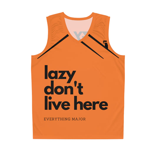 MAJOR ORANGE Basketball Jersey (AOP)