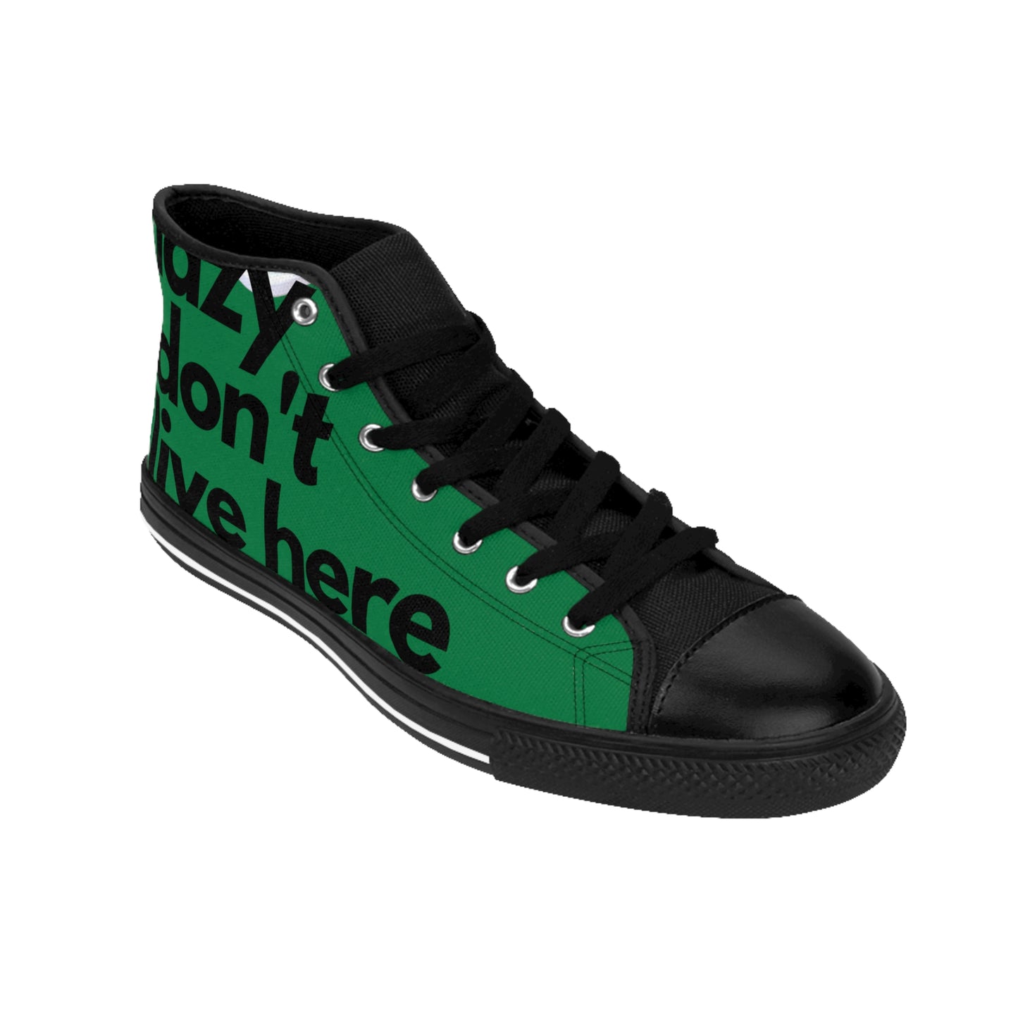 MAJOR MAP GREEN Men's Classic Sneakers