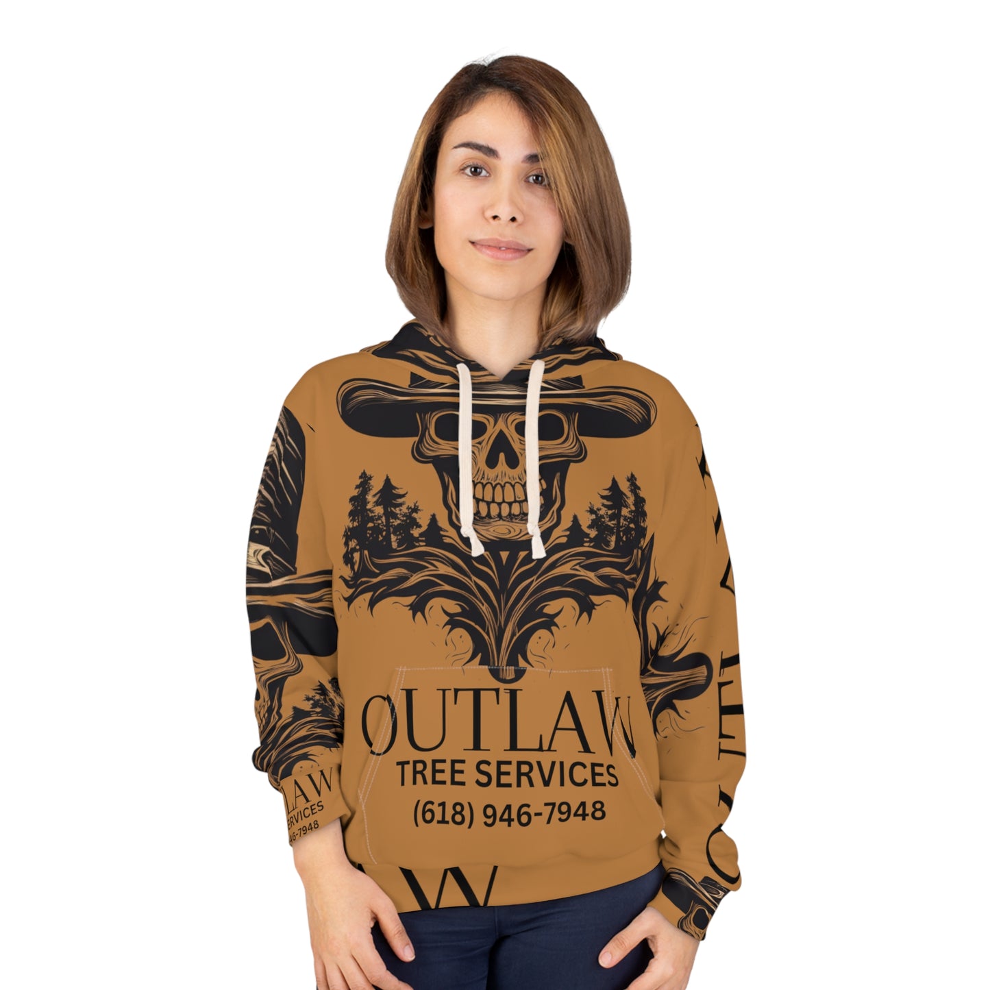 Outlaw 2 Unisex Pullover Hoodie (AOP)