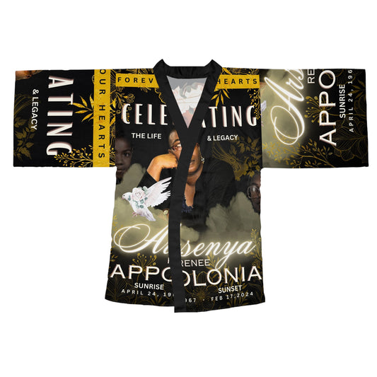 Forever Senie Long Sleeve Kimono Robe (AOP)