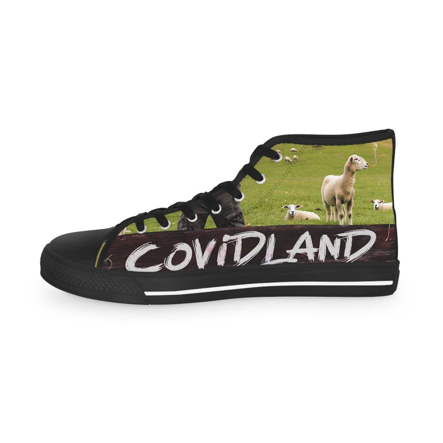 Covidland Men's High Top Sneakers