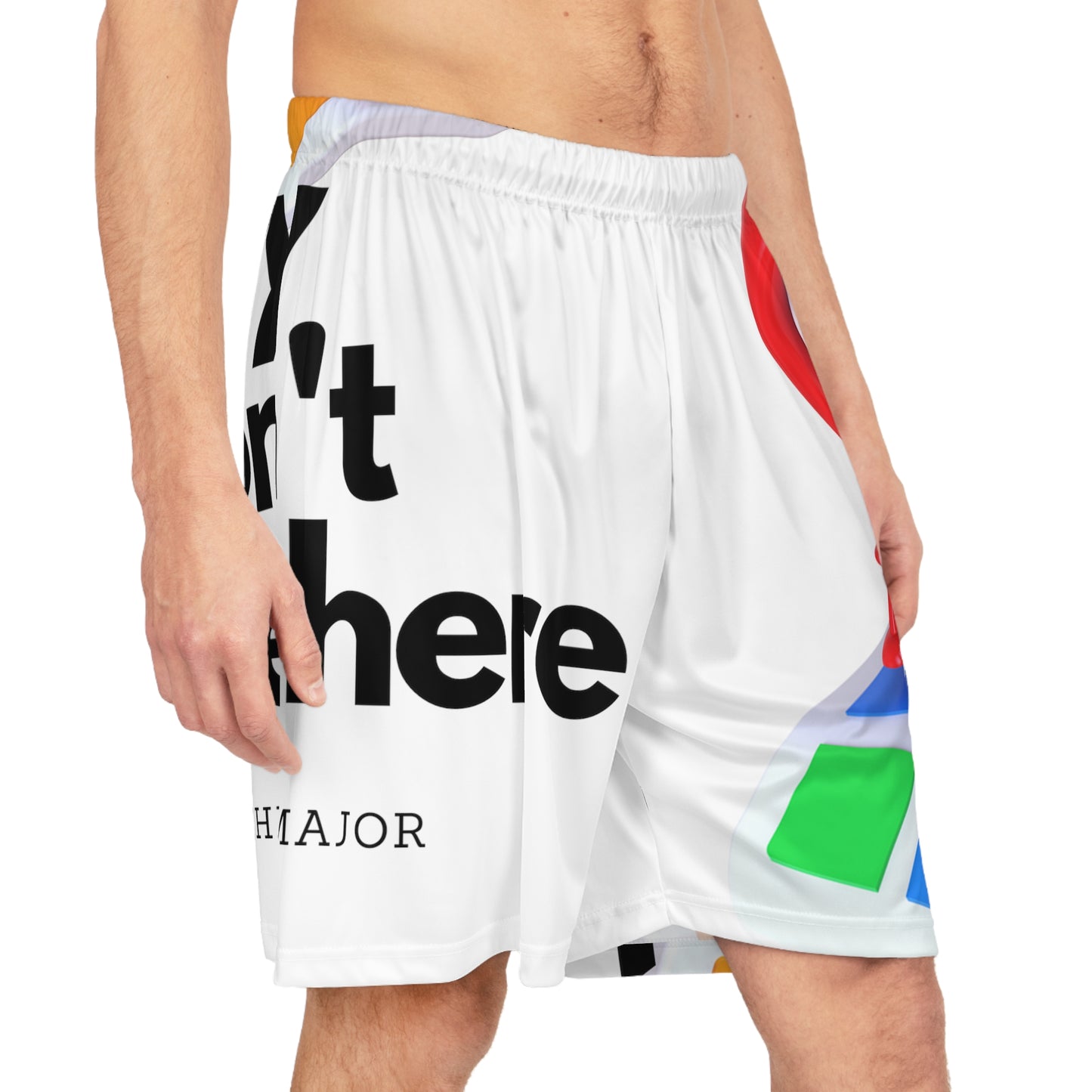 MAJOR MAP Basketball Shorts (AOP)