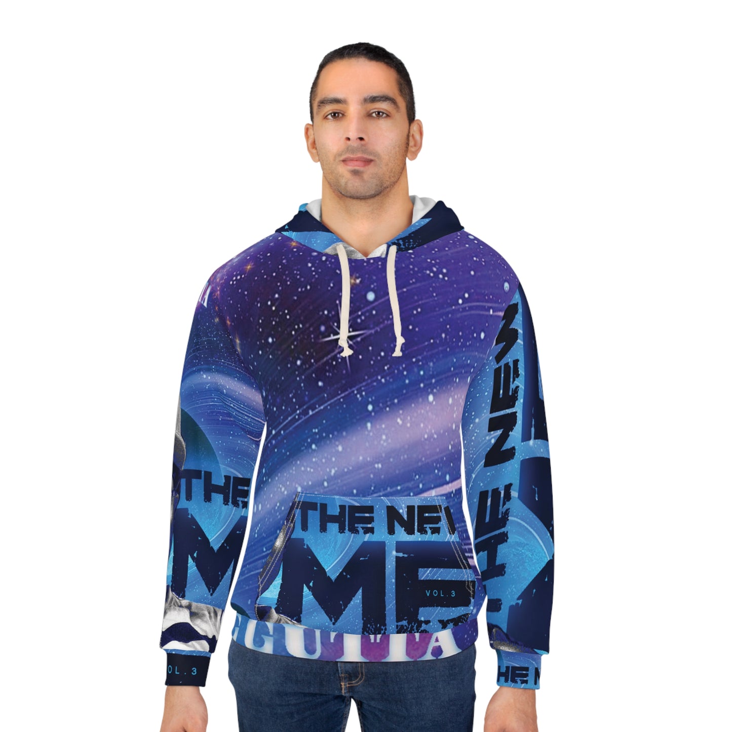 New Me 3 Unisex Pullover Hoodie (AOP)