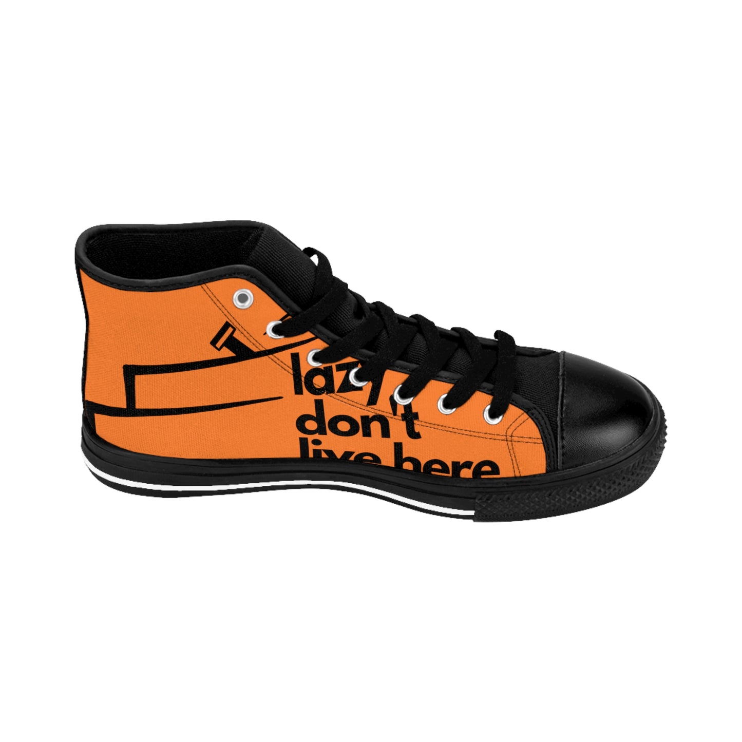 MAJOR ROOF ORANGE Men's Classic Sneakers