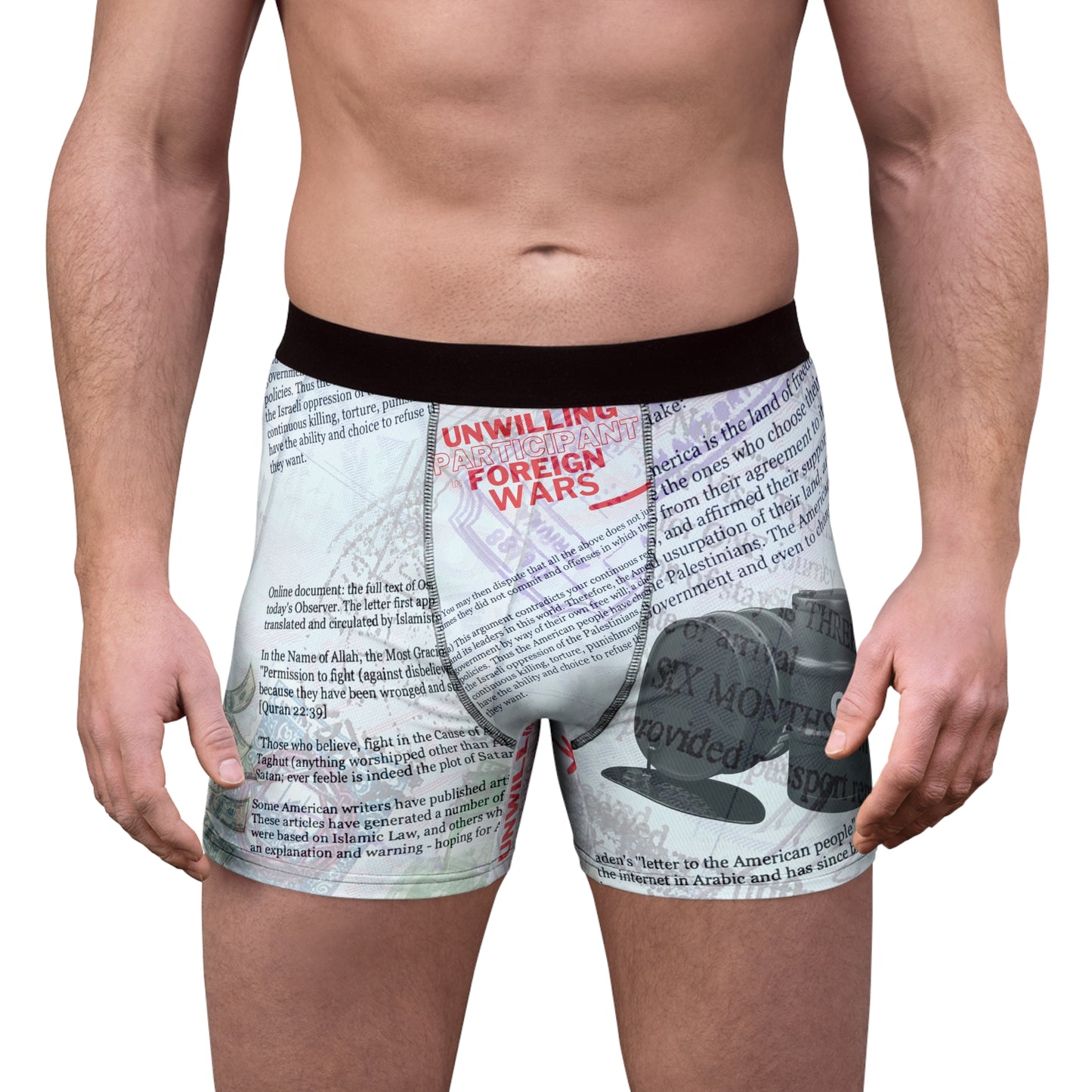 UPFW Men's Boxer Briefs (AOP)