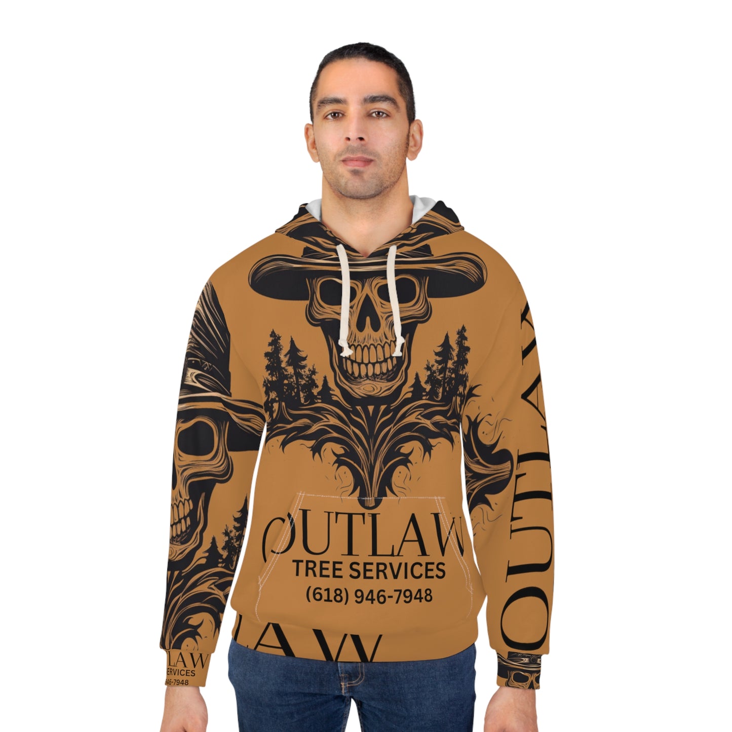 Outlaw 2 Unisex Pullover Hoodie (AOP)