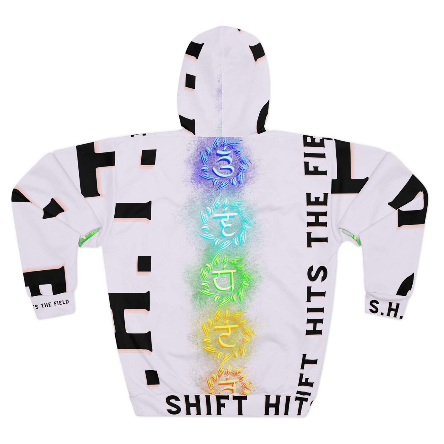 SHFT CHAKRA Unisex Pullover Hoodie (AOP)