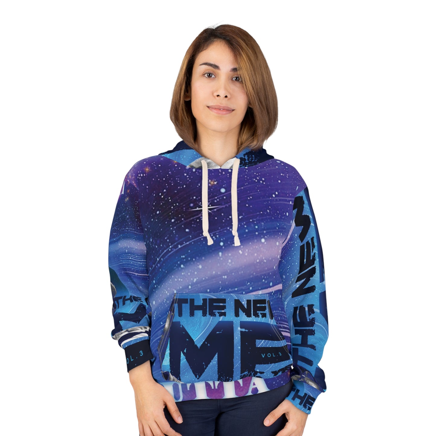 New Me 3 Unisex Pullover Hoodie (AOP)