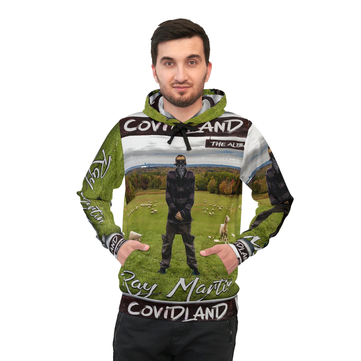 Covidland Athletic Hoodie (AOP)