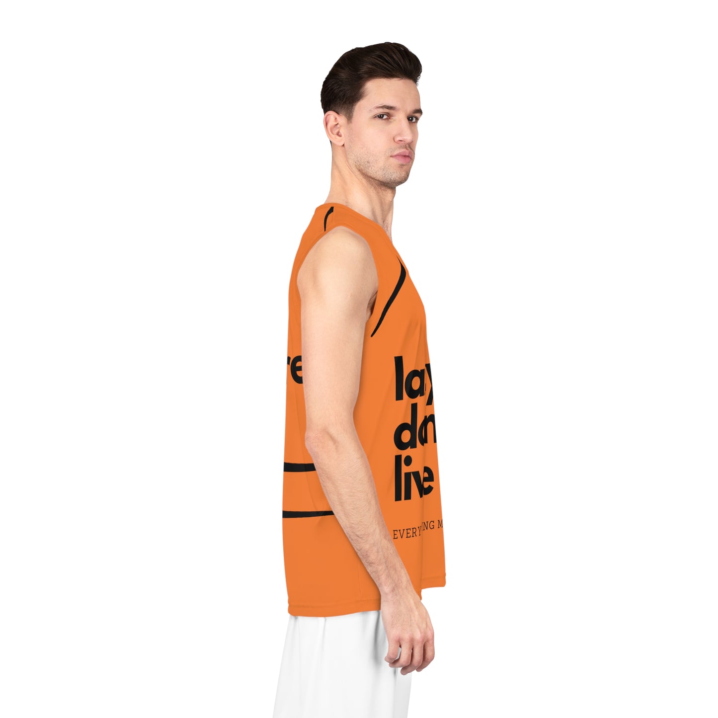 MAJOR ORANGE Basketball Jersey (AOP)