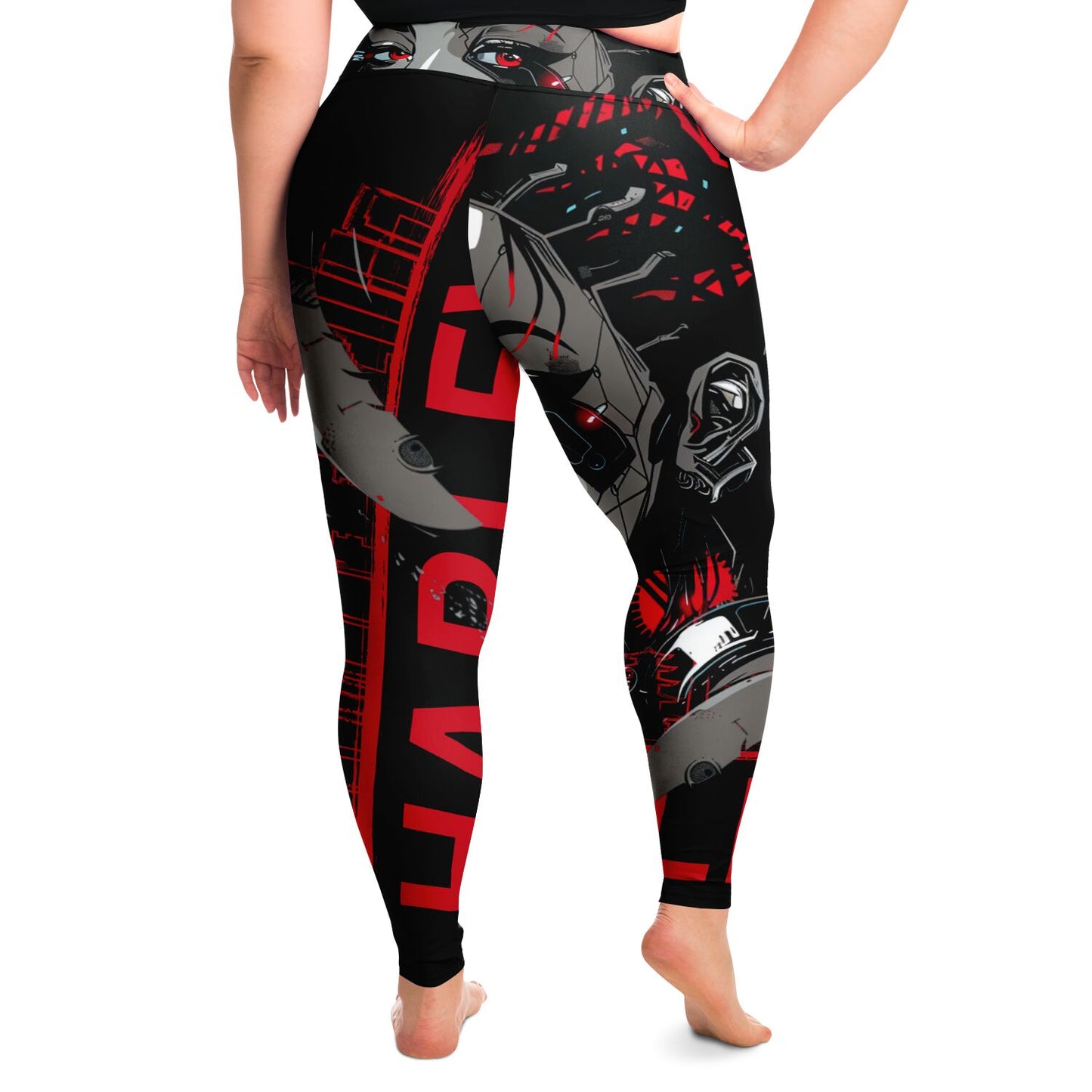 Harley Plus Size Legging - AOP