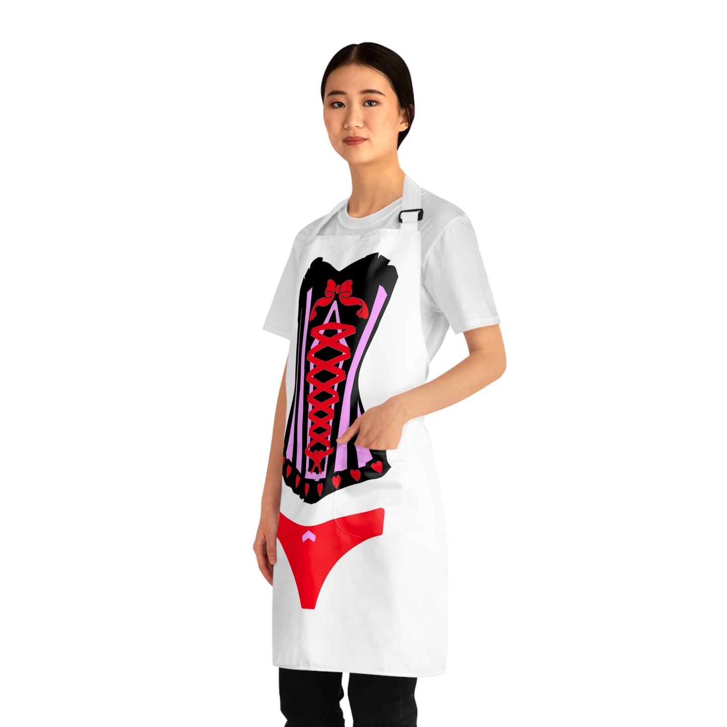 Corset Cloak Girl Apron (AOP)