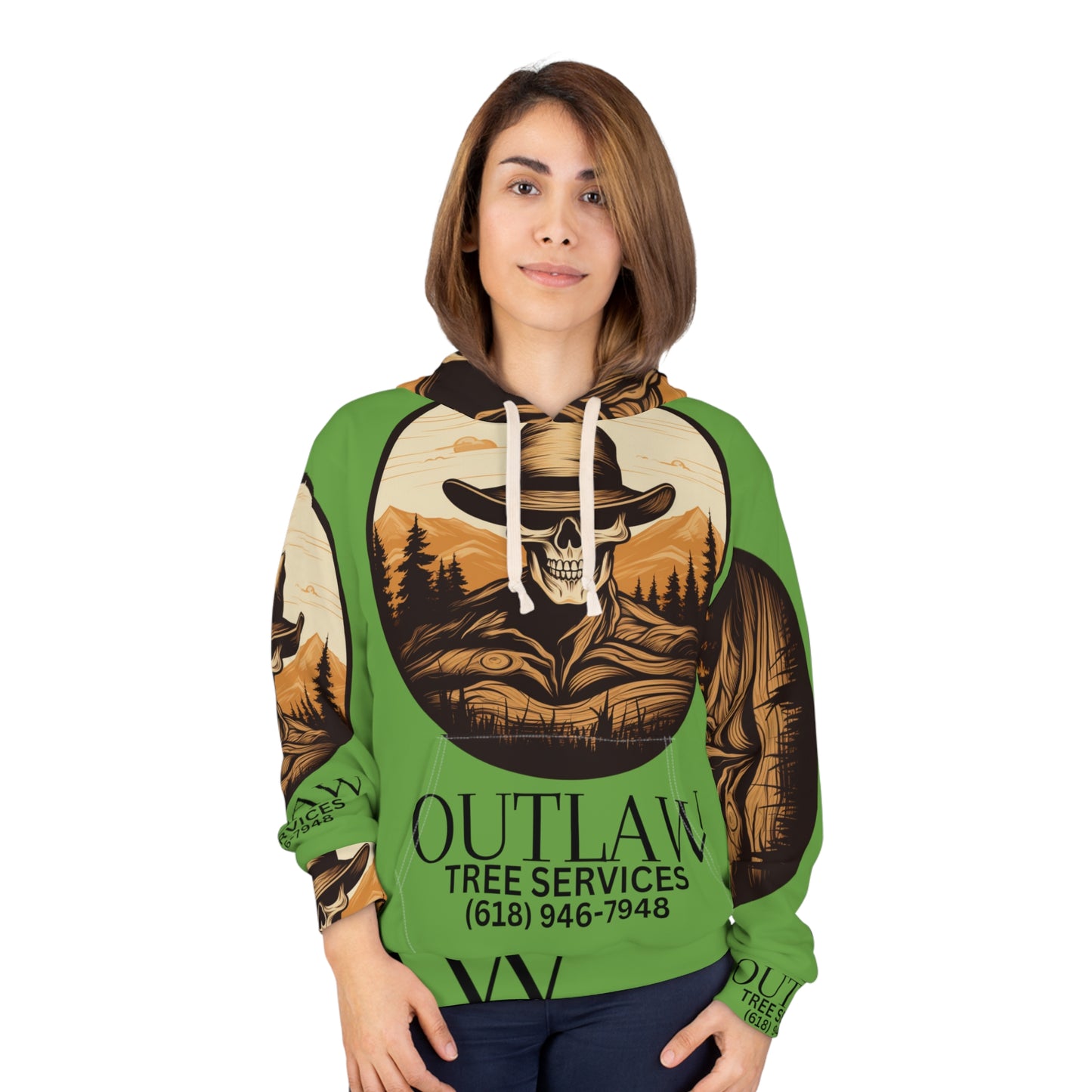 Outlaw Unisex Pullover Hoodie (AOP)