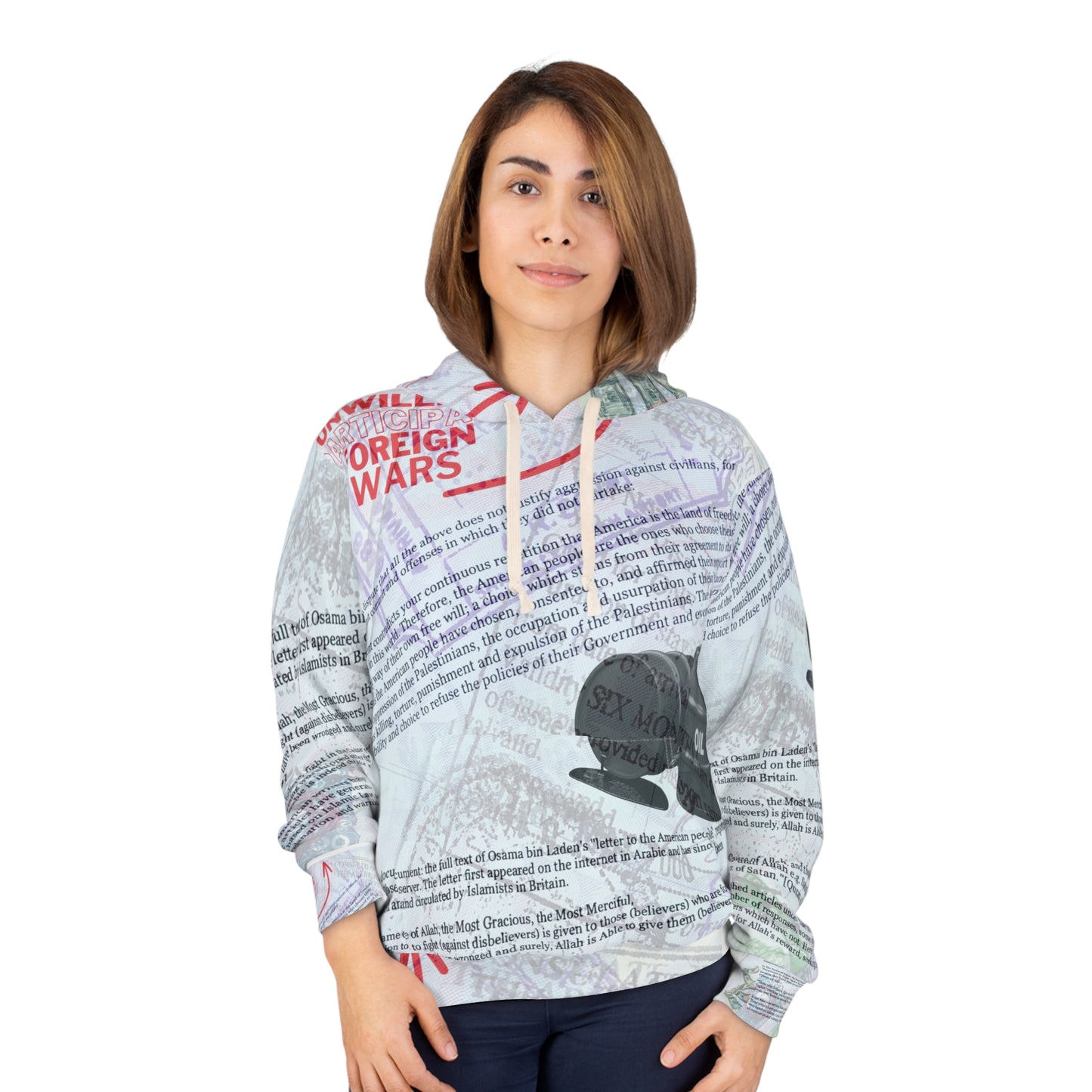 UPFW Unisex Pullover Hoodie (AOP)