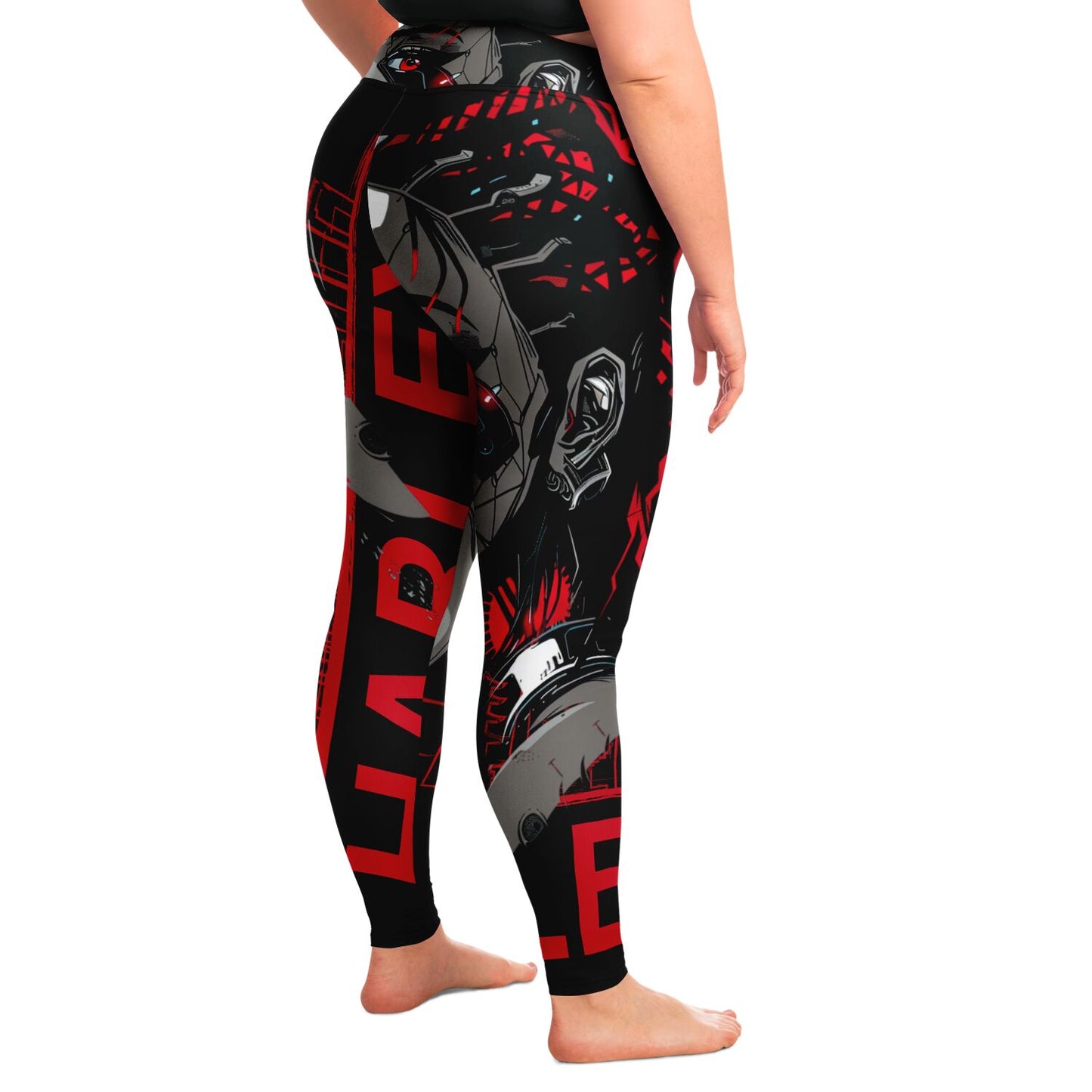 Harley Plus Size Legging - AOP