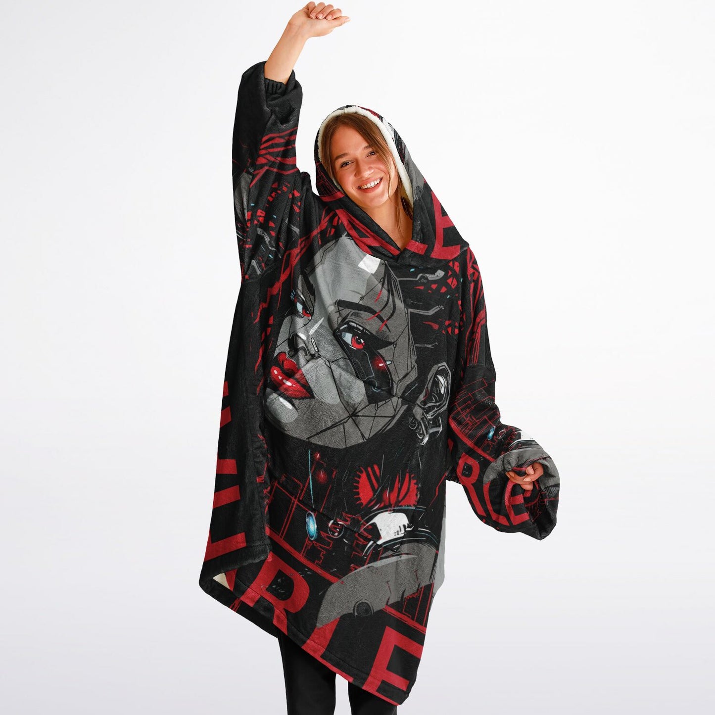 Harley Snug Hoodie Economy - AOP