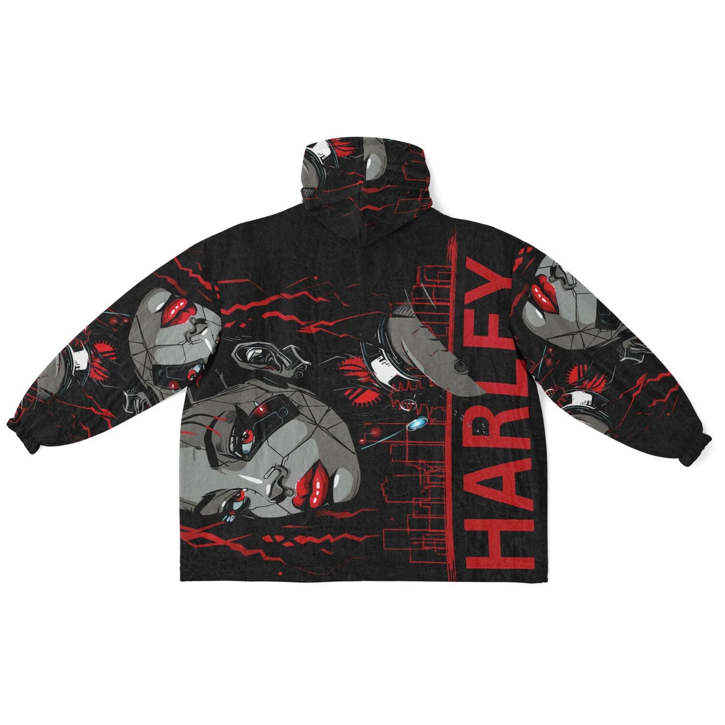 Harley Snug Hoodie Economy - AOP