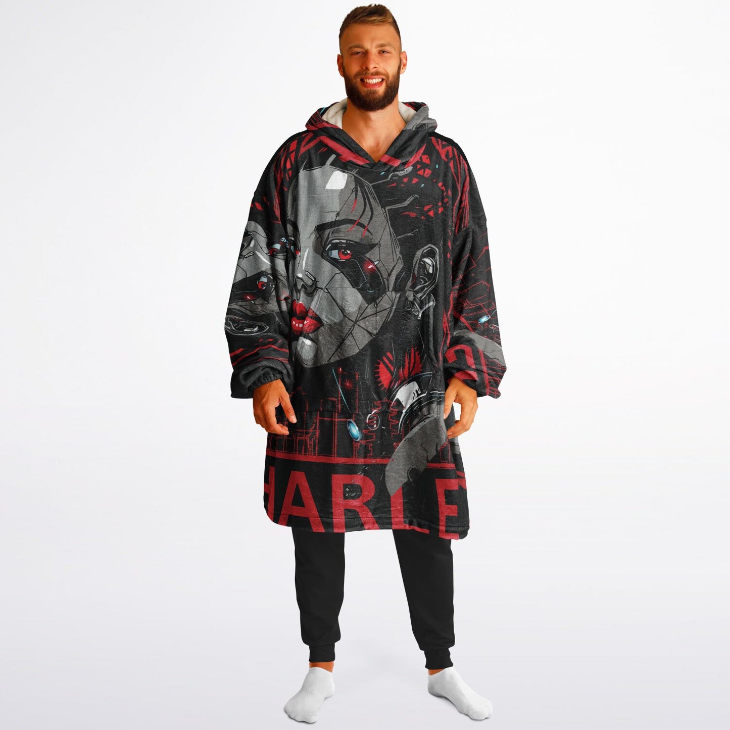 Harley Snug Hoodie Economy - AOP