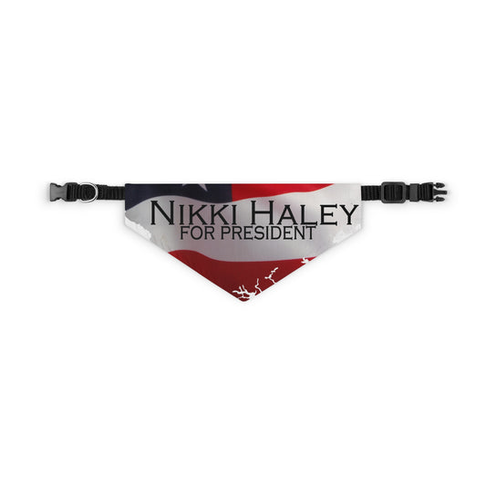 Nikki Haley Pet Bandana Collar