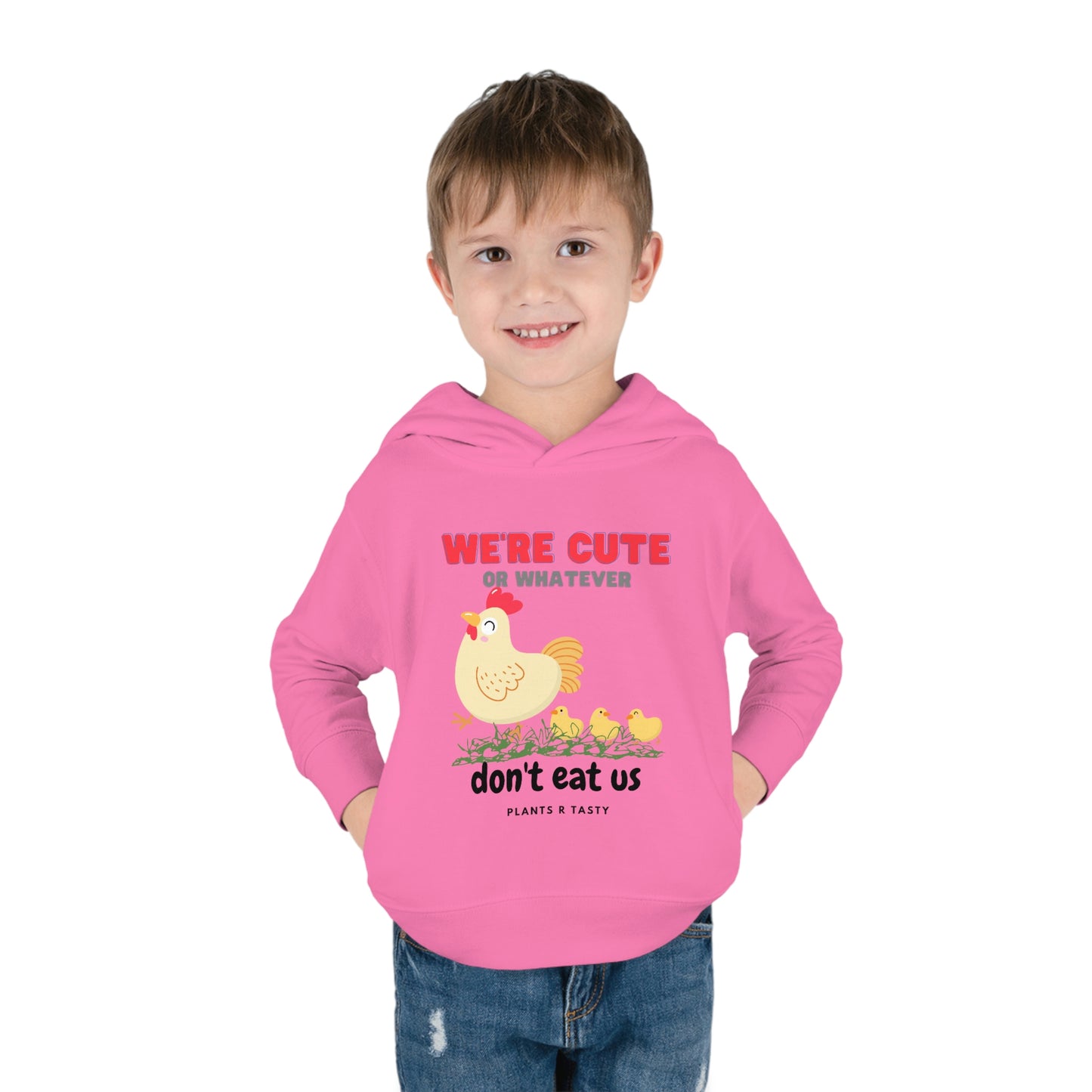 Toddler Chicken Pullover Fleece Hoodie