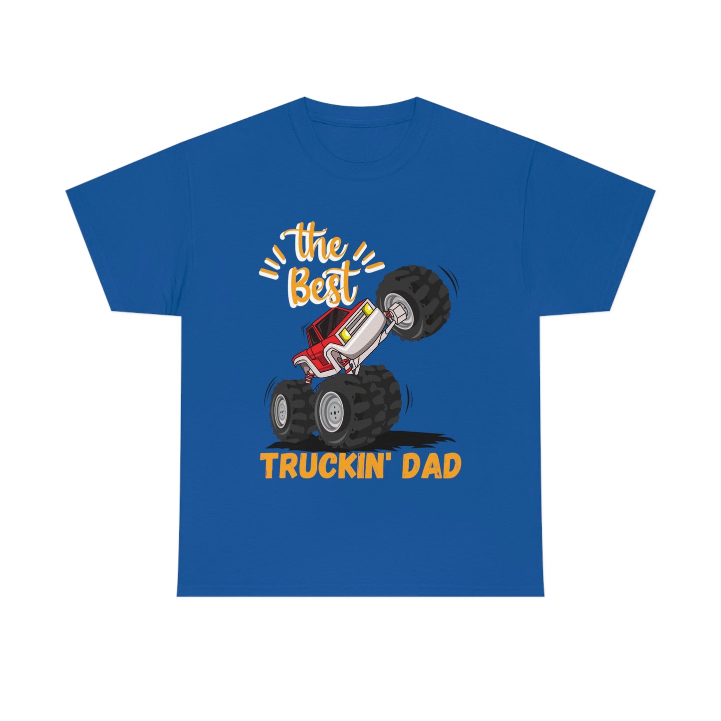 Wheelie Truckin' Dad Cotton Tee