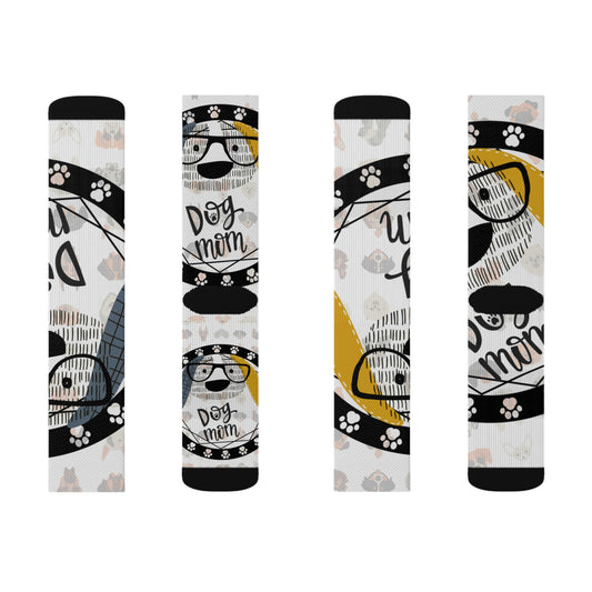 Dog Glasses Sublimation Socks